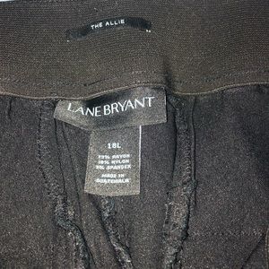 Lane Bryant “the Allie” black dress pants 18 long